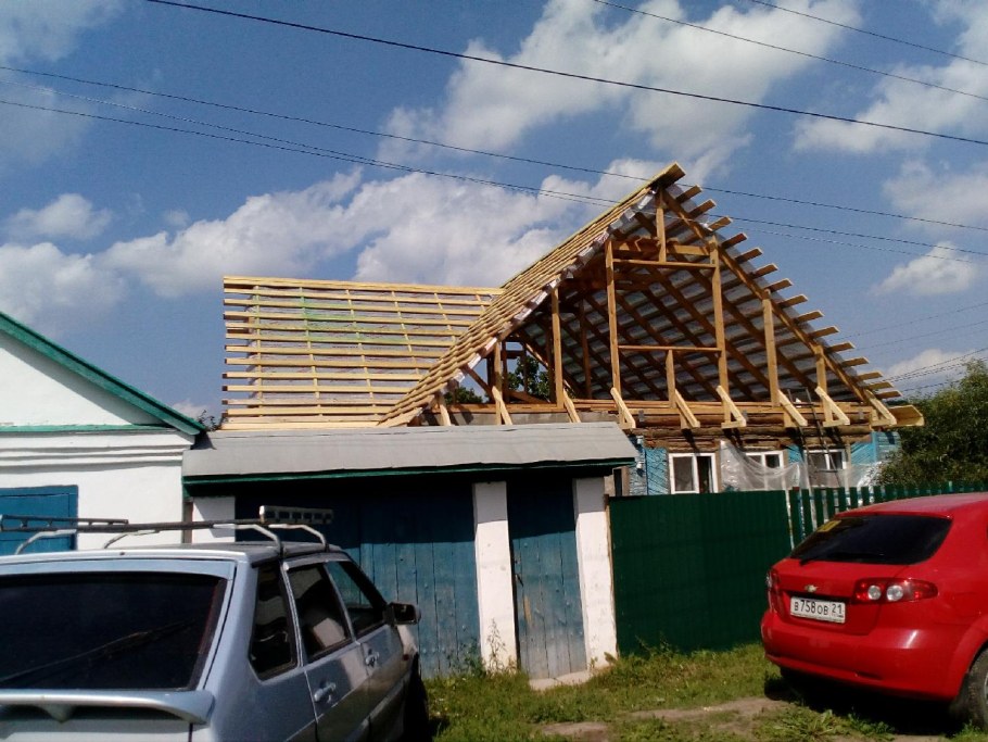 Переделка крыши
