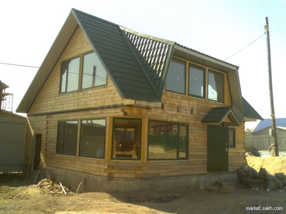 Пристройка к мансардной крыше