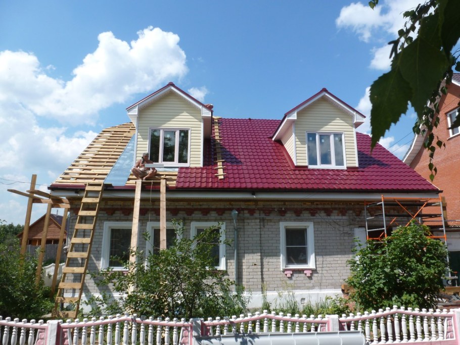 Мансардный этаж на Старом доме