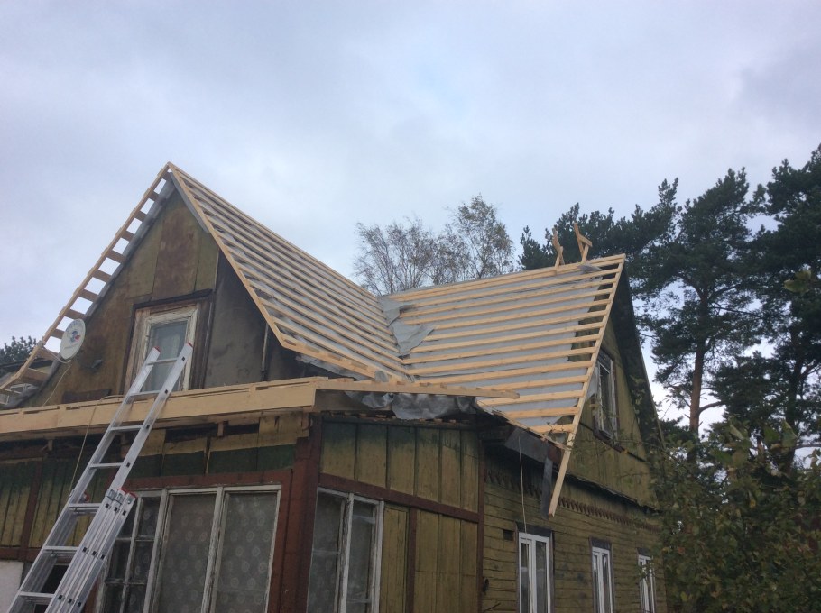Реконструкция крыши