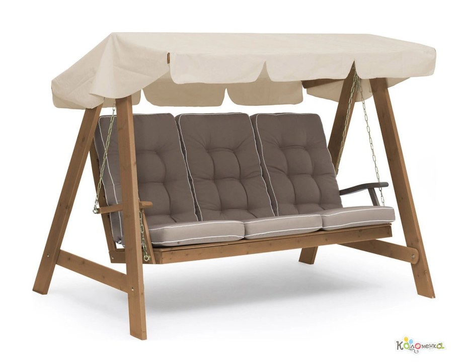 Диван качели Wooden-Swing