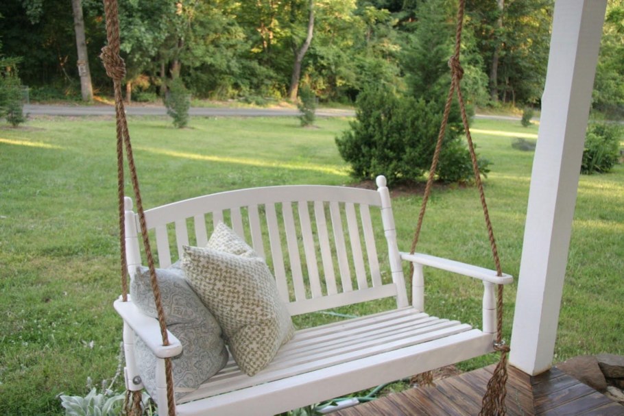 Диван качели Wooden-Swing