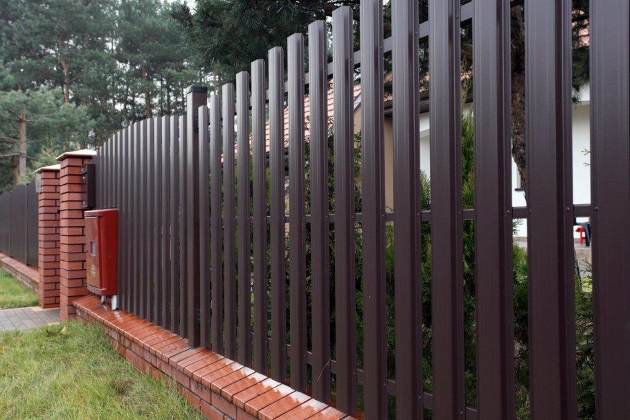 Металлический штакетник Олимп Novalux
