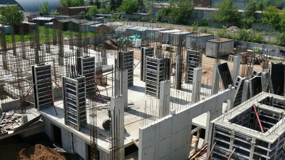 Здания из монолитного железобетона