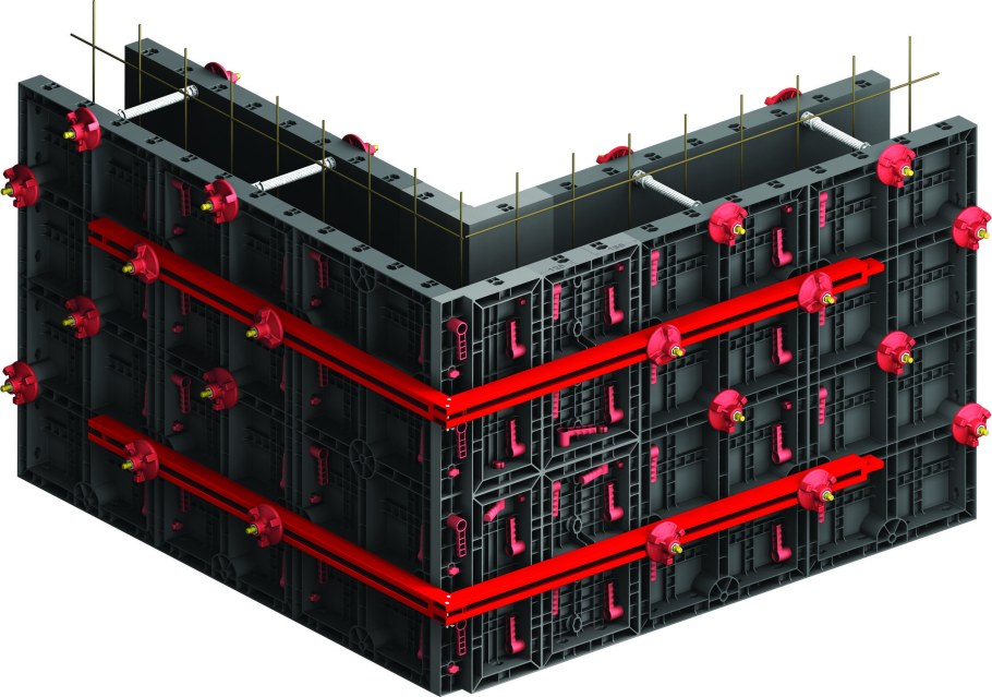 Пластиковая опалубка стеновая GEOPANEL