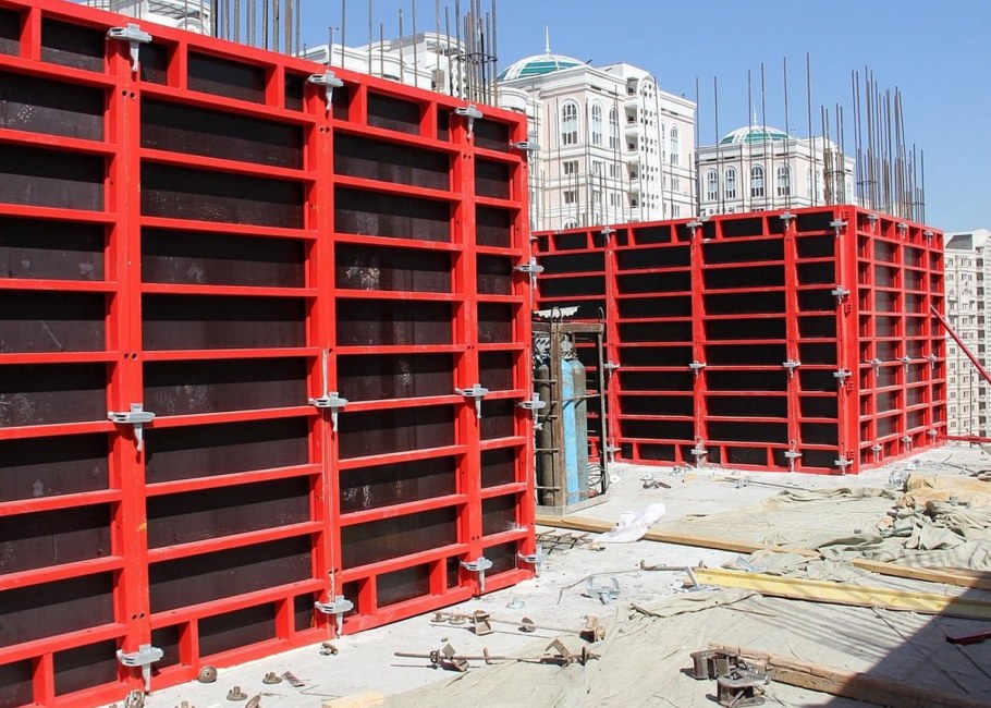 Крупнощитовая опалубка перекрытий