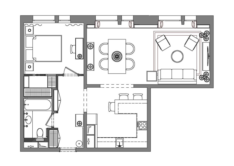 Перепланировка помещений