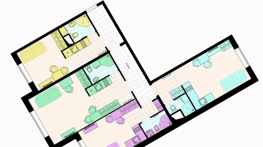 Дизайн однокомнатной квартиры студии