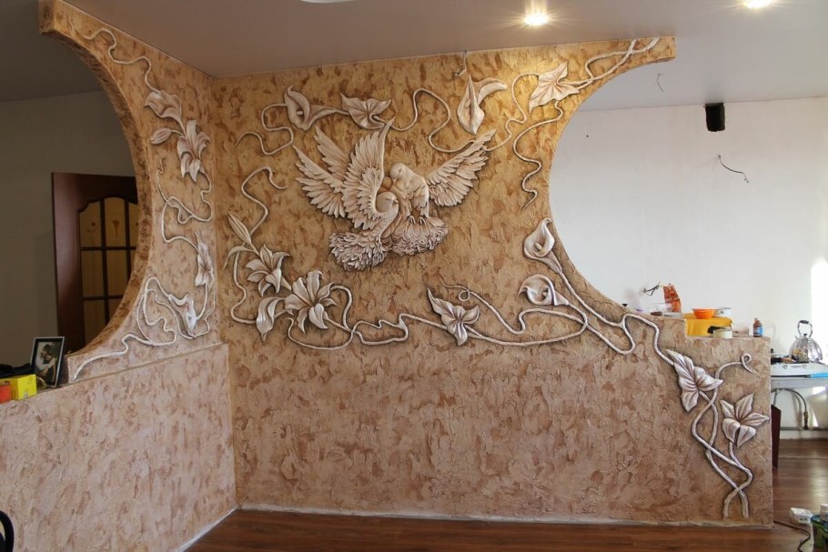 Декоративная штукатурка барельеф VGT