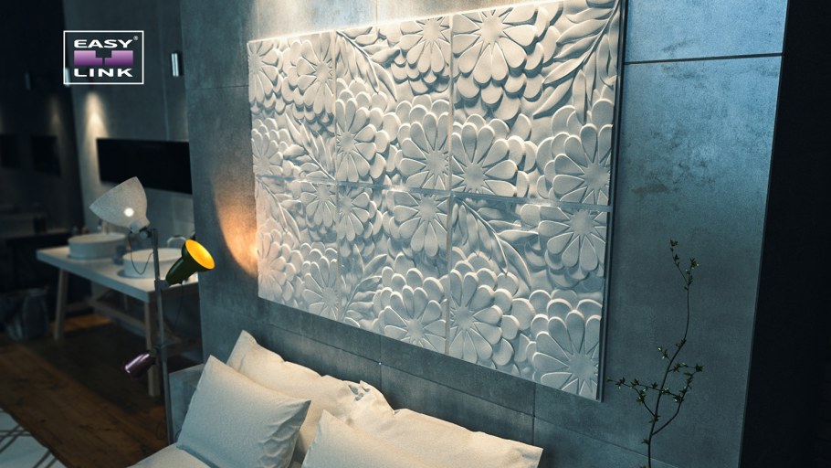 Барельеф в гостиной