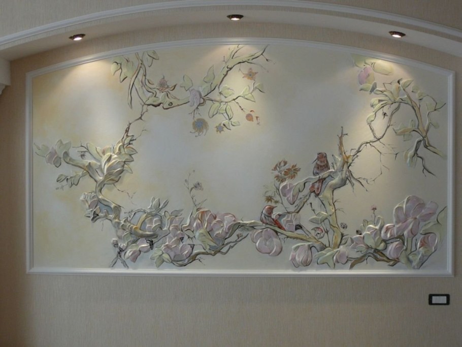 Объемный декор стен