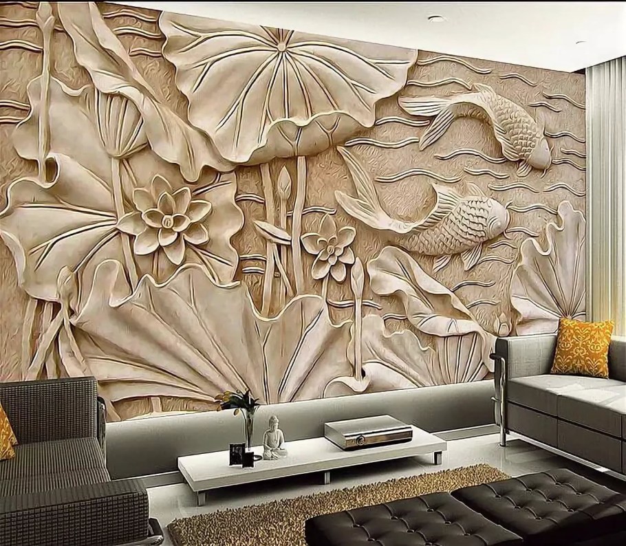 Панно из гипсокартона на стену