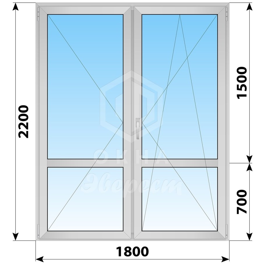 Rehau Delight 70 чертеж профиля