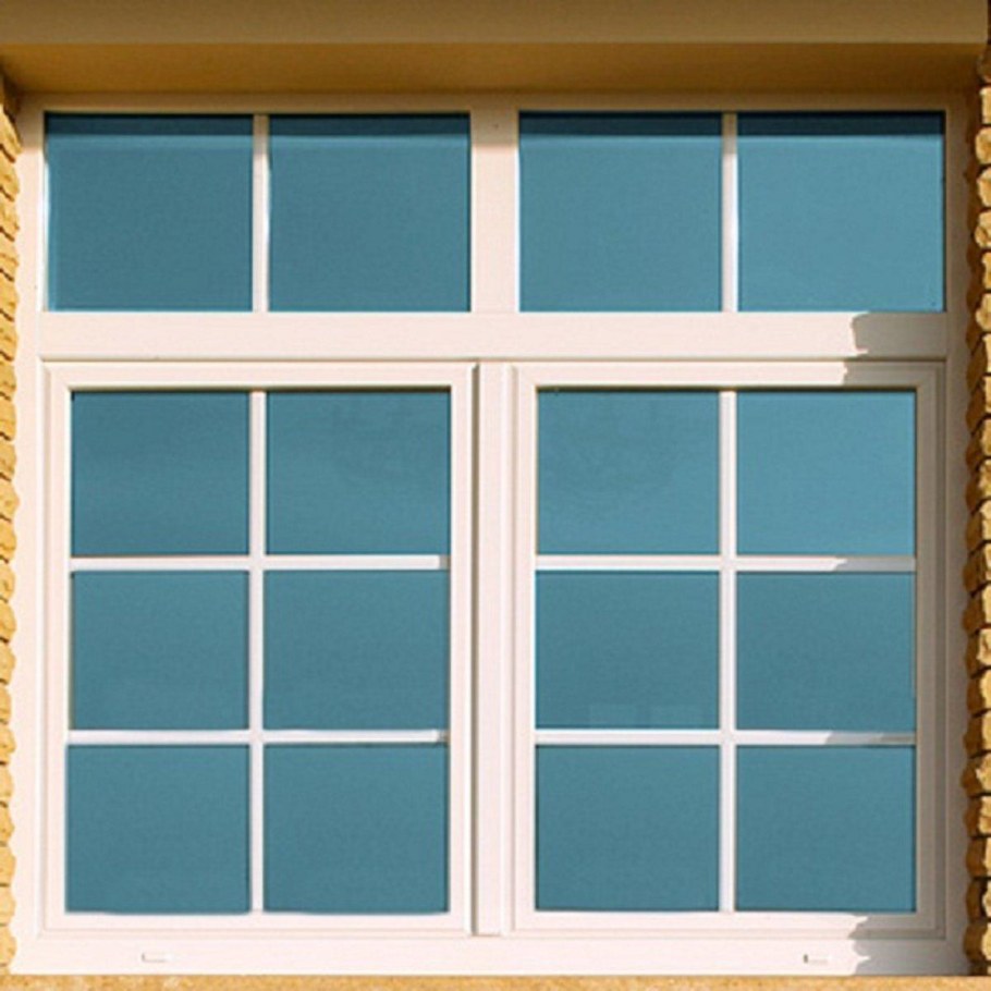 Оконный блок с безимпостным штульповым притвором