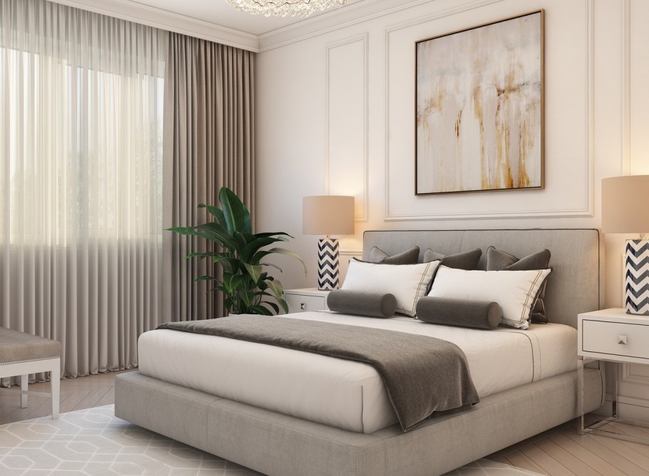 Современная спальня