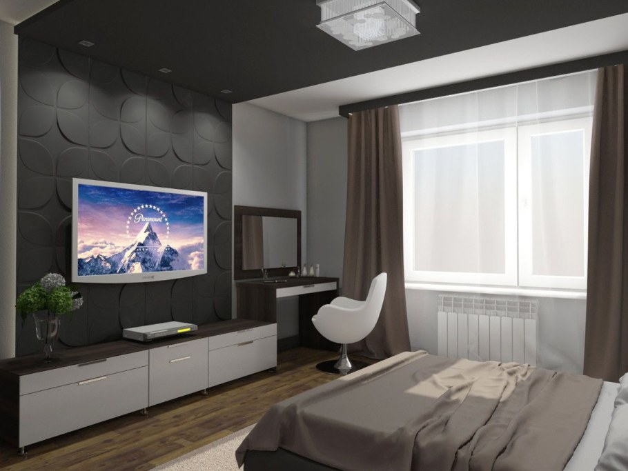 Интерьер комнаты 12 кв.м