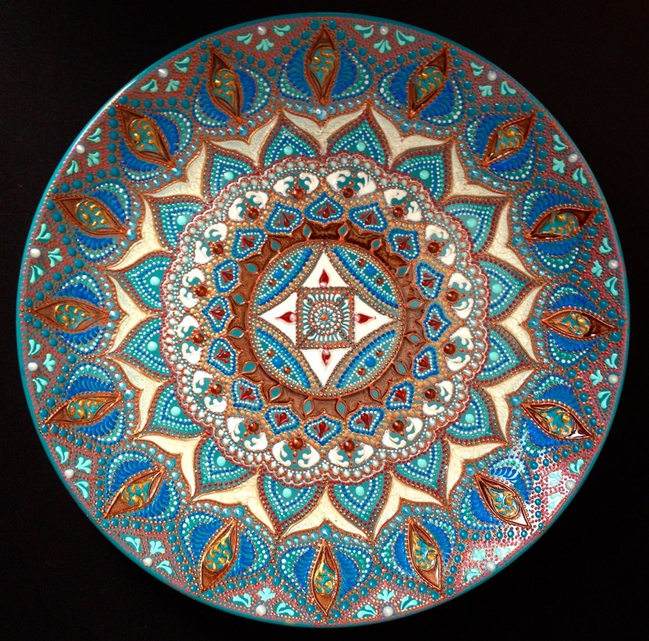 Анастасия Ропало роспись плитки