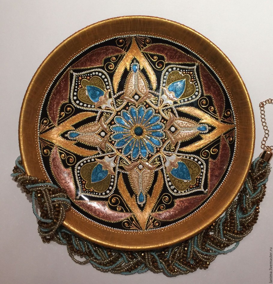 Декоративная тарелка Мармарис