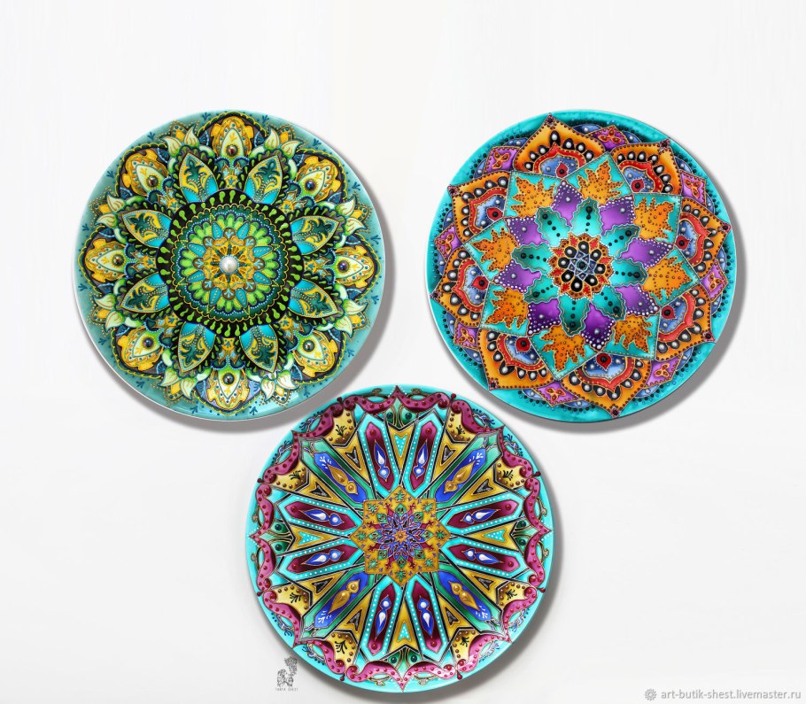 Резьба по дереву тарелки