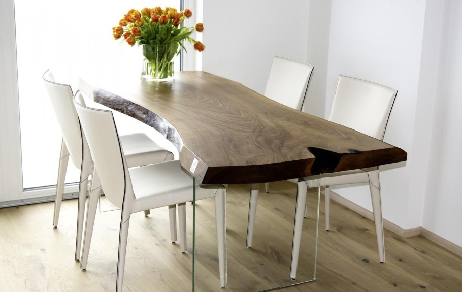 Обеденный стол Halmar Sandor белый