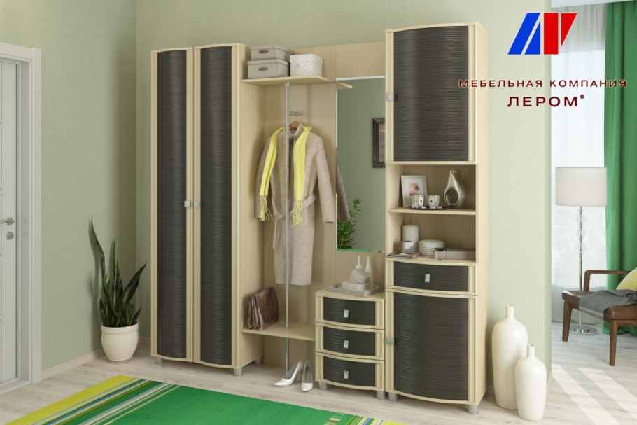 Лером мебель угловой шкаф Карина