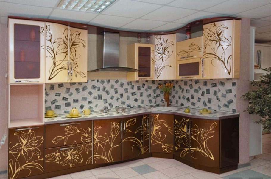 Декор мебели тканью