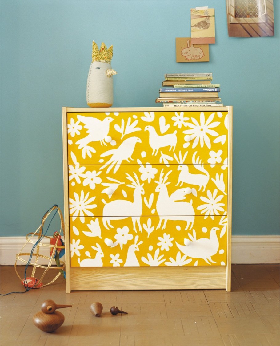 Декор старого шкафа