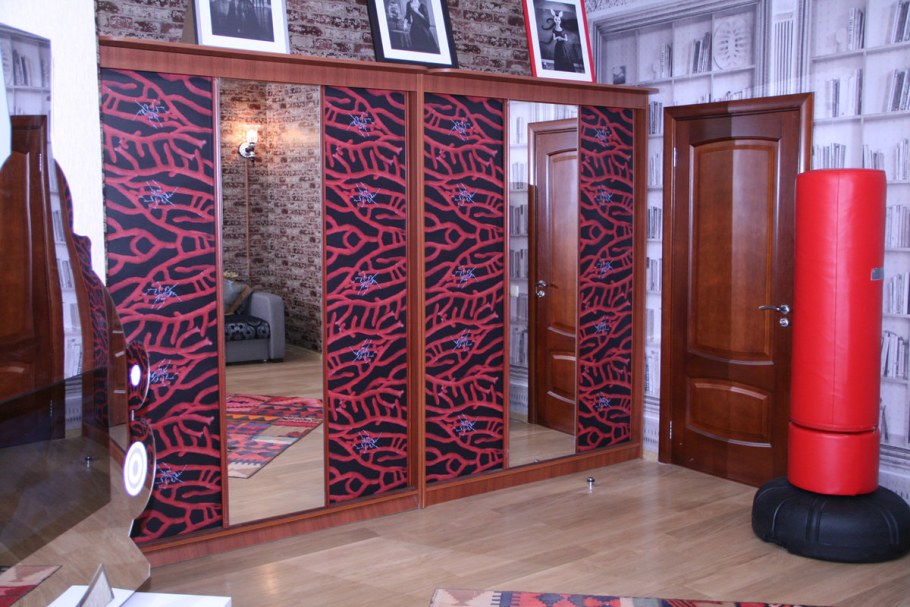 Советская стенка Вега перекраска