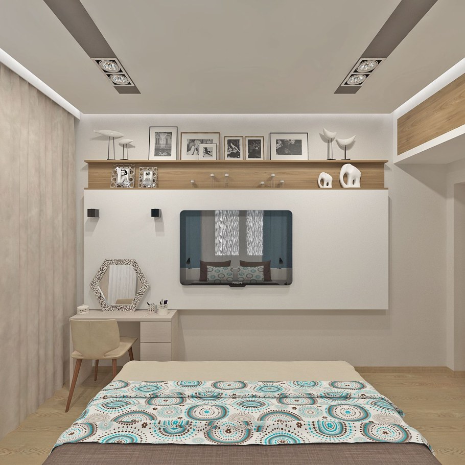 Антресольный ярус с потолками 2.2