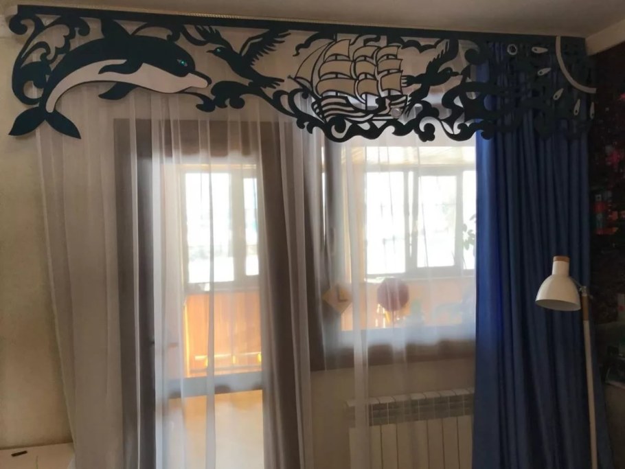 Ламбрекены для штор