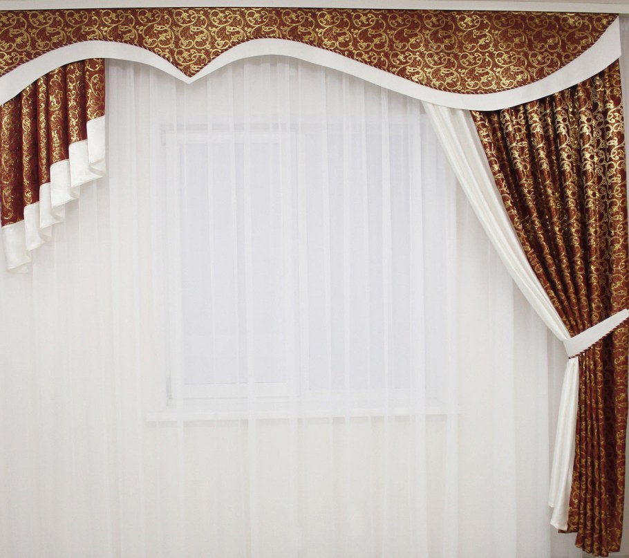 Шторы с ламбрекеном Офелия