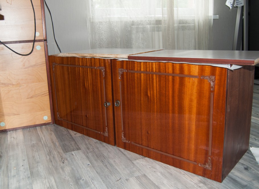 Перекраска полированной мебели