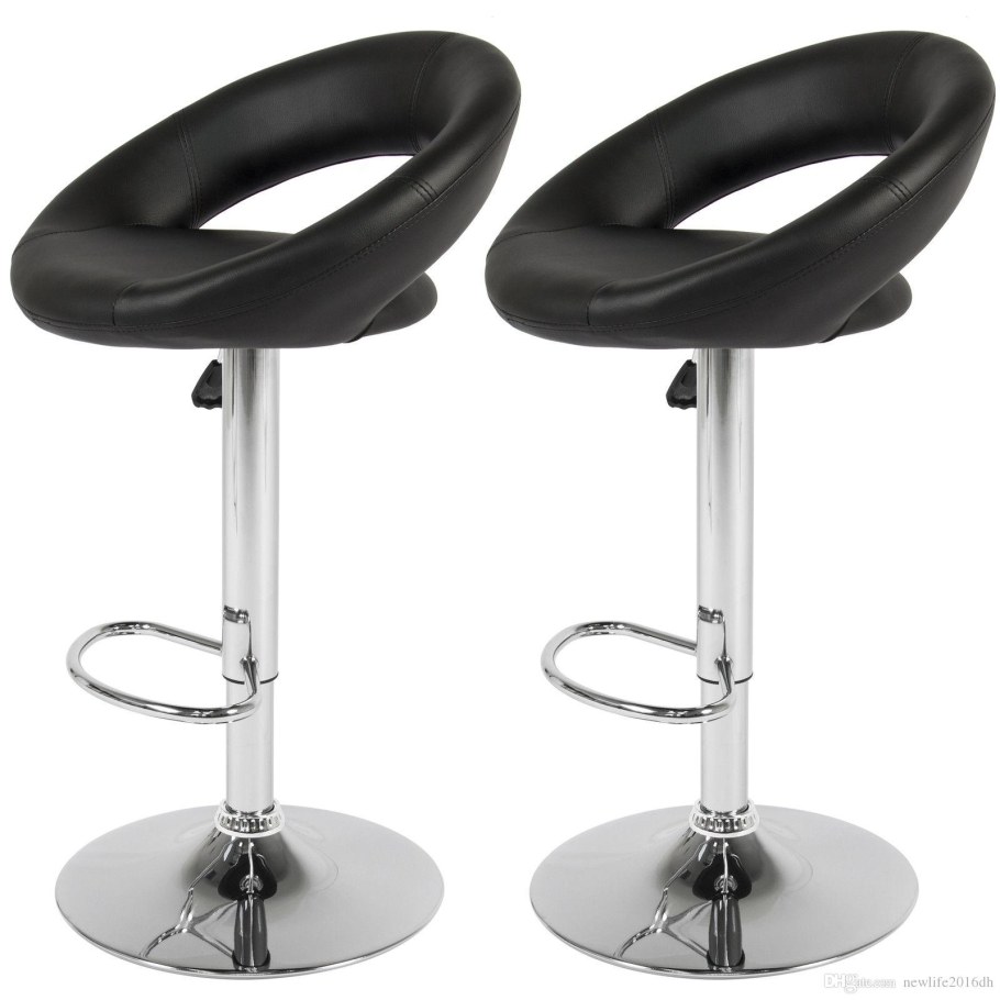 Барный стул рыжий