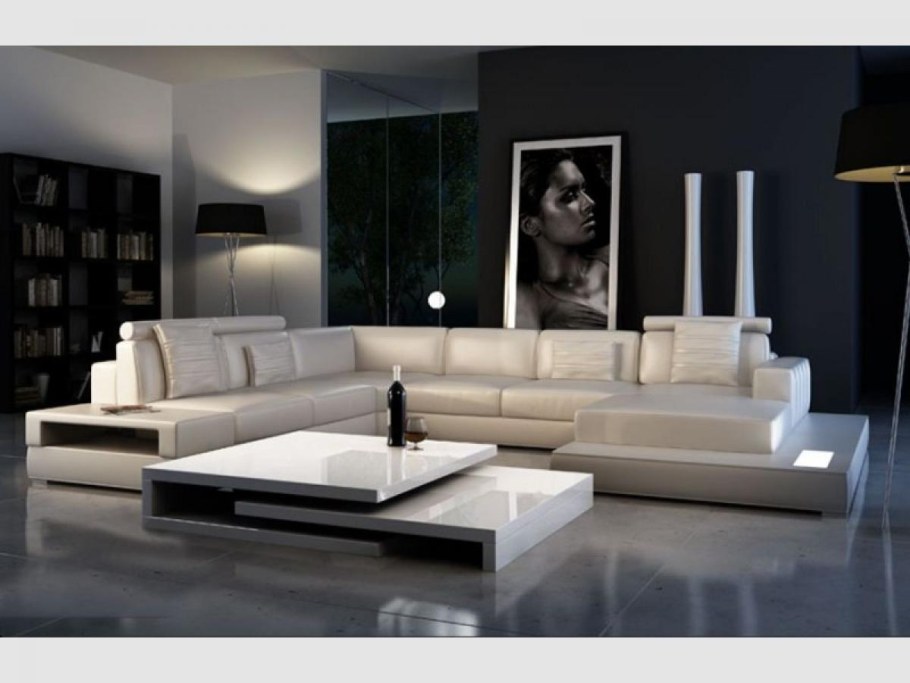 Современная мягкая мебель для гостиной