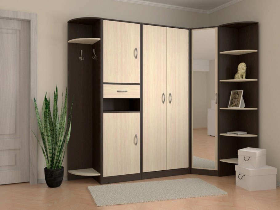 Прихожая угловая