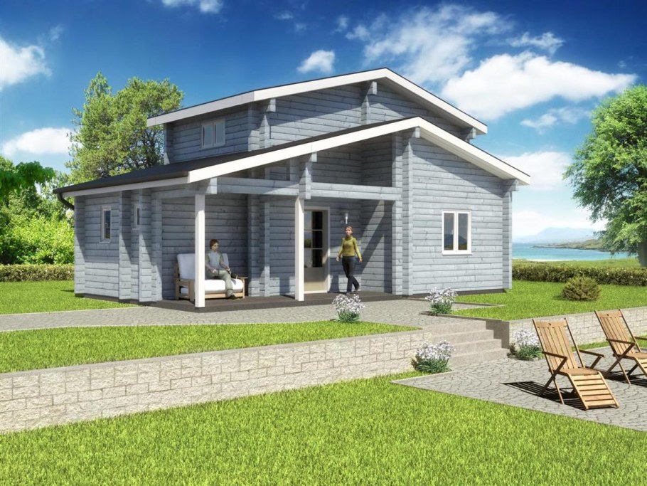 Дом Модерн планкен