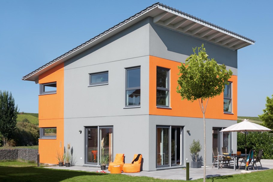 Флэт Хаус с односкатной крышей