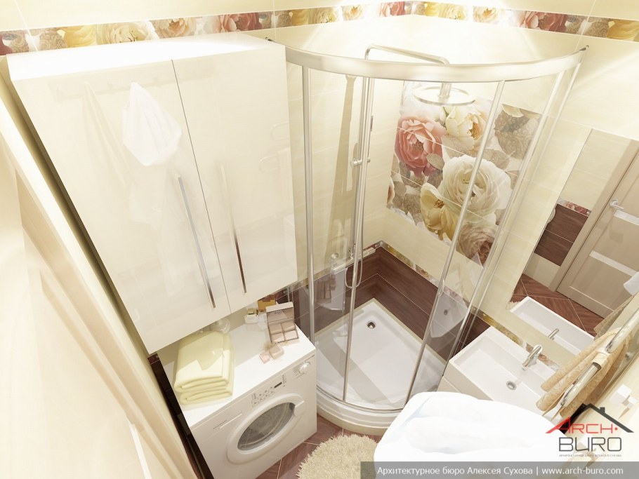 Маленькии совмещенныи Сан узел в хрущевке