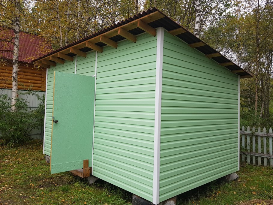 Летний дачный душ