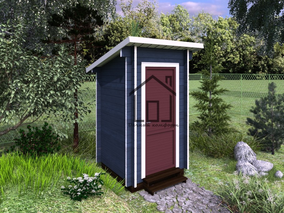 Летний туалет для дачи