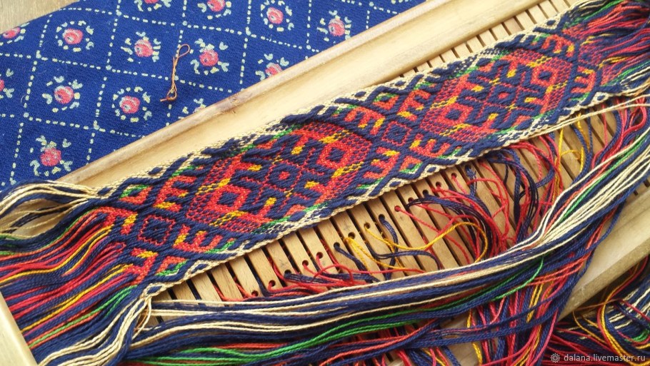 Переборное Ткачество техника