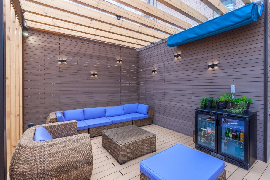 Диван для бани в комнату отдыха