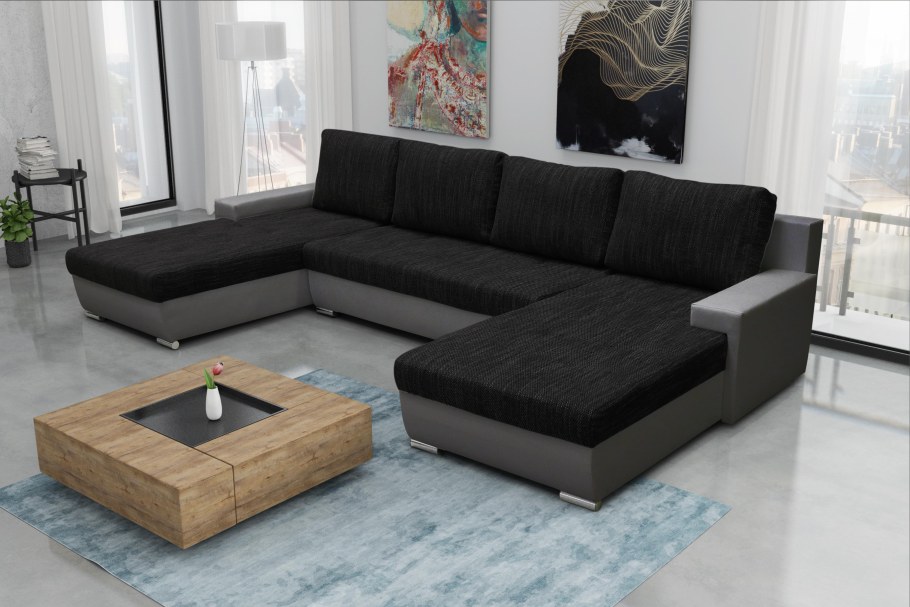 П-образный диван в гостиную