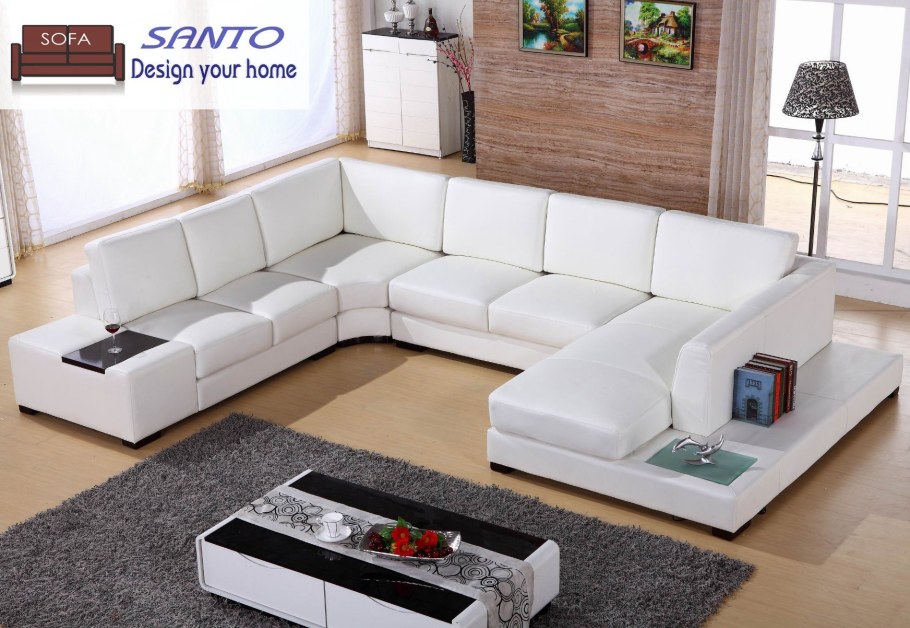 П-образные диваны для гостиной