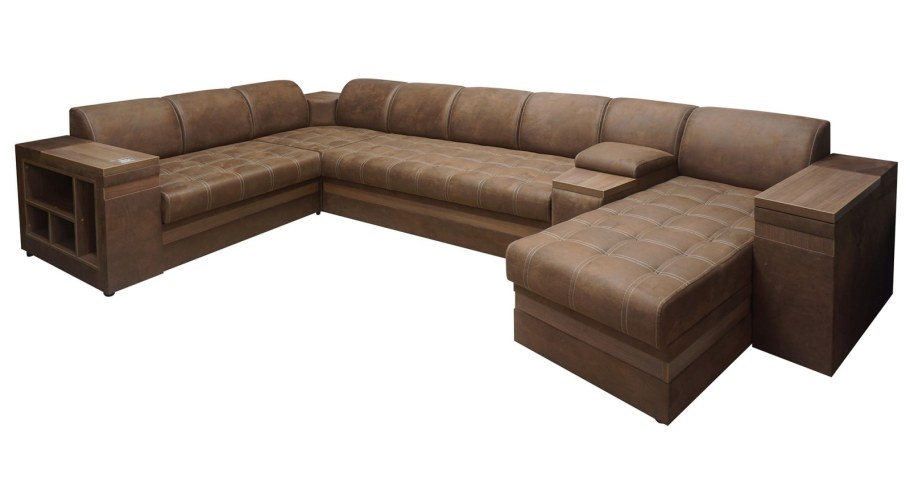 П-образный диван Размеры