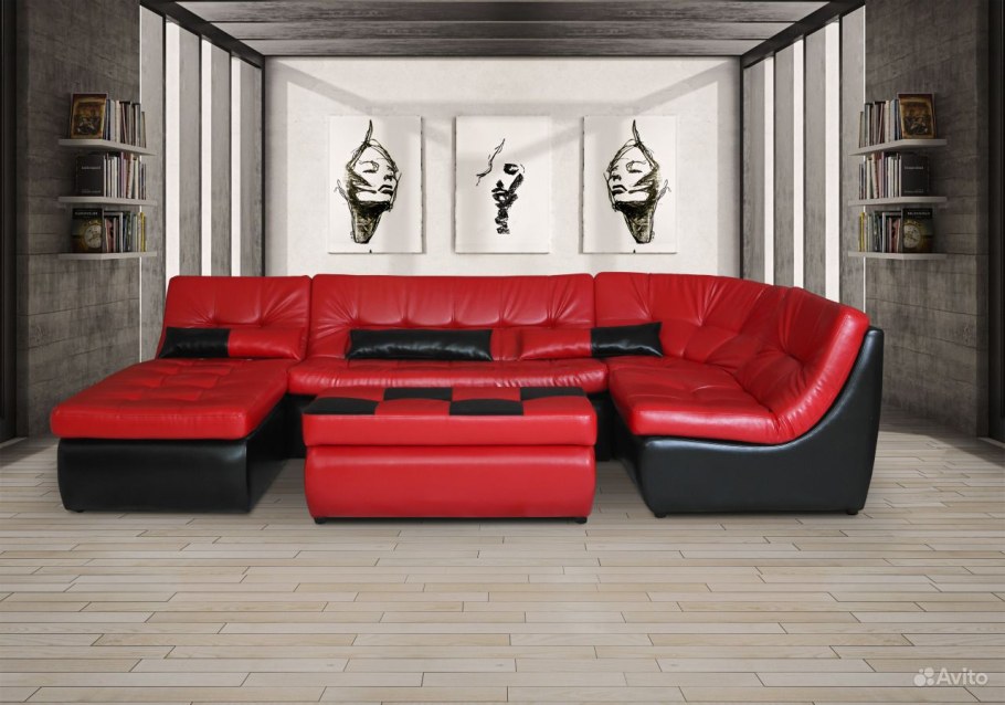 Большие диваны для гостиной
