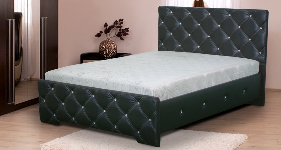 Кровать Олимпия с каретной стяжкой