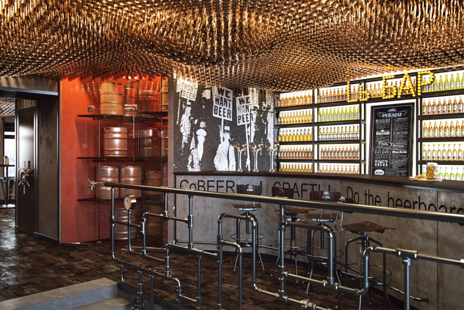 Магазин бар интерьер