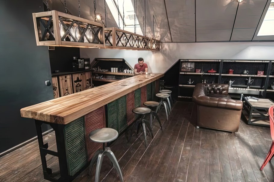 Пивная барная стойка