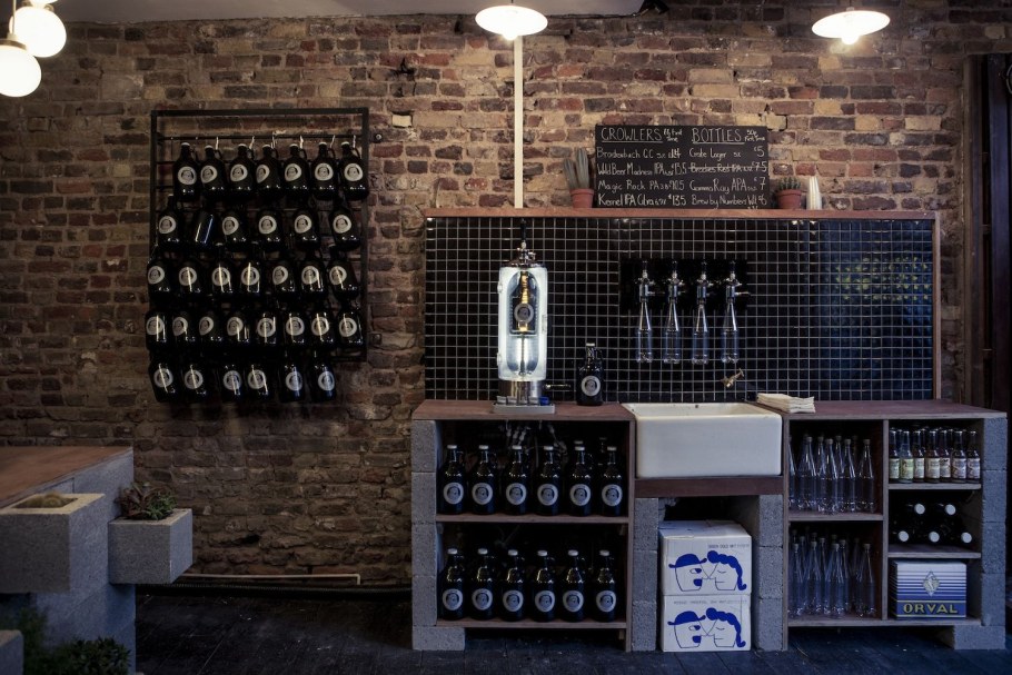 Пивной бар в стиле лофт